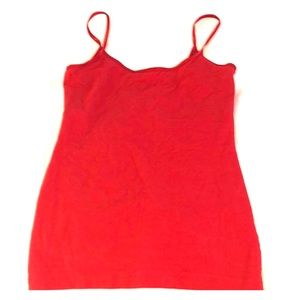 Red tank top